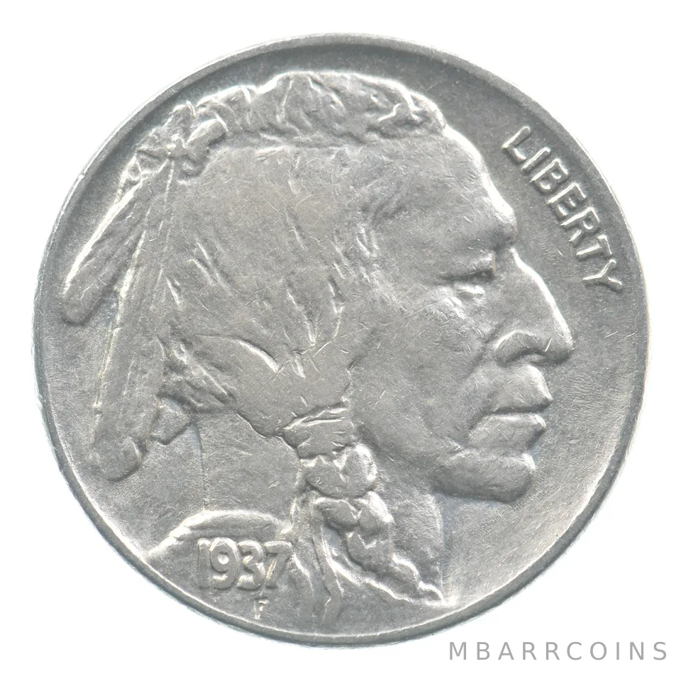 1937 Indian Head Buffalo Nickel *9220