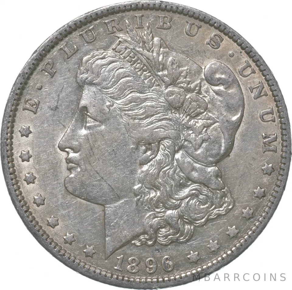 1896-O Morgan Silver Dollar *8082