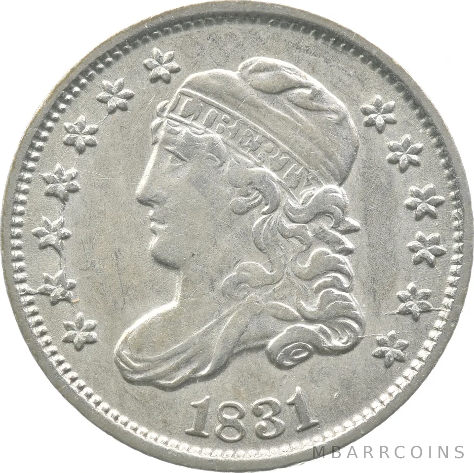 1831 Capped Bust Half Dime a9044