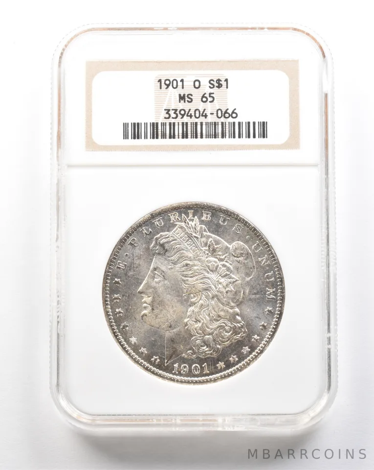 1901-O Morgan Silver Dollar MS65 NGC Old Holder *7438