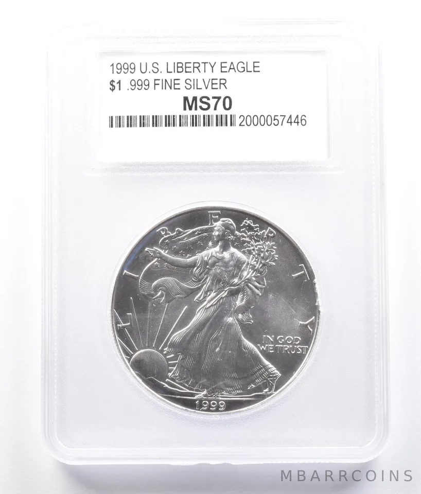 1999 American Silver Eagle *2723