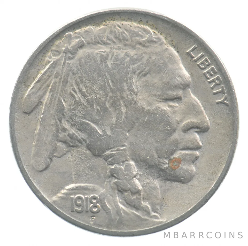 1918 Indian Head Buffalo Nickel *4475