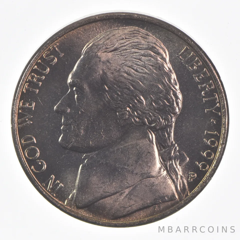 1999-P Jefferson Nickel Unc
