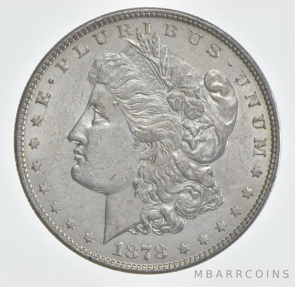 1878 7TF Morgan Silver Dollar *1042