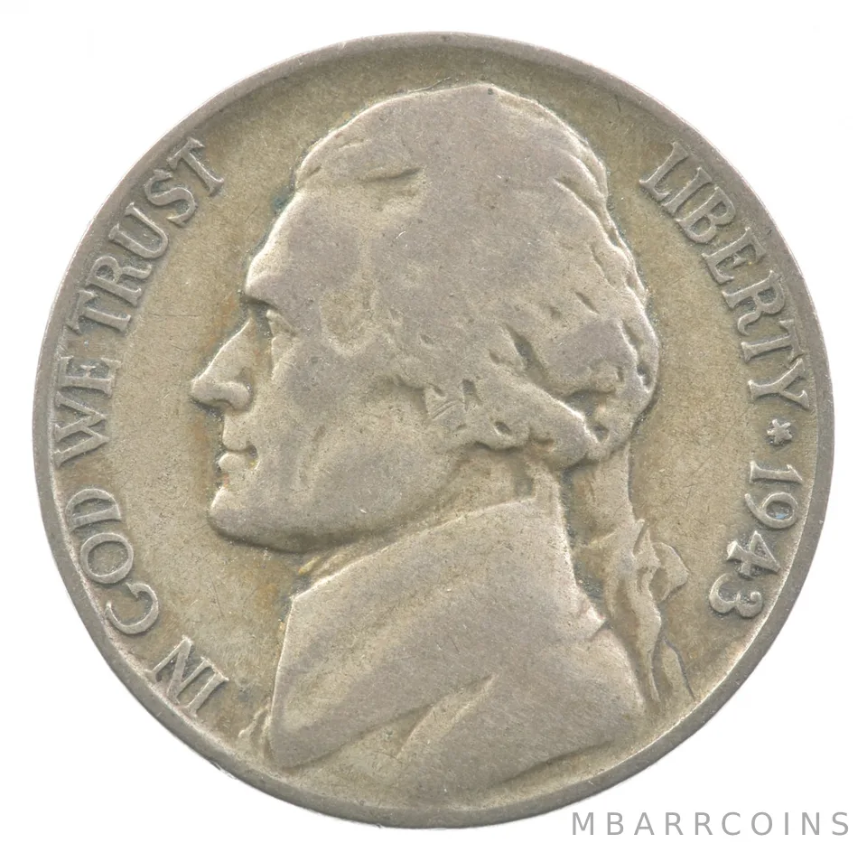 1943/2-P Jefferson Nickel *5198