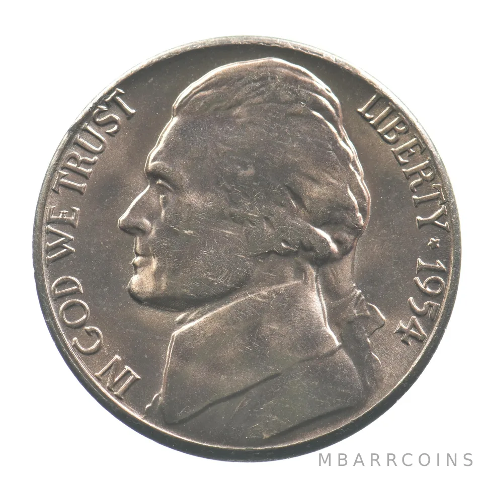 1954-S Jefferson Nickel D/S *7665