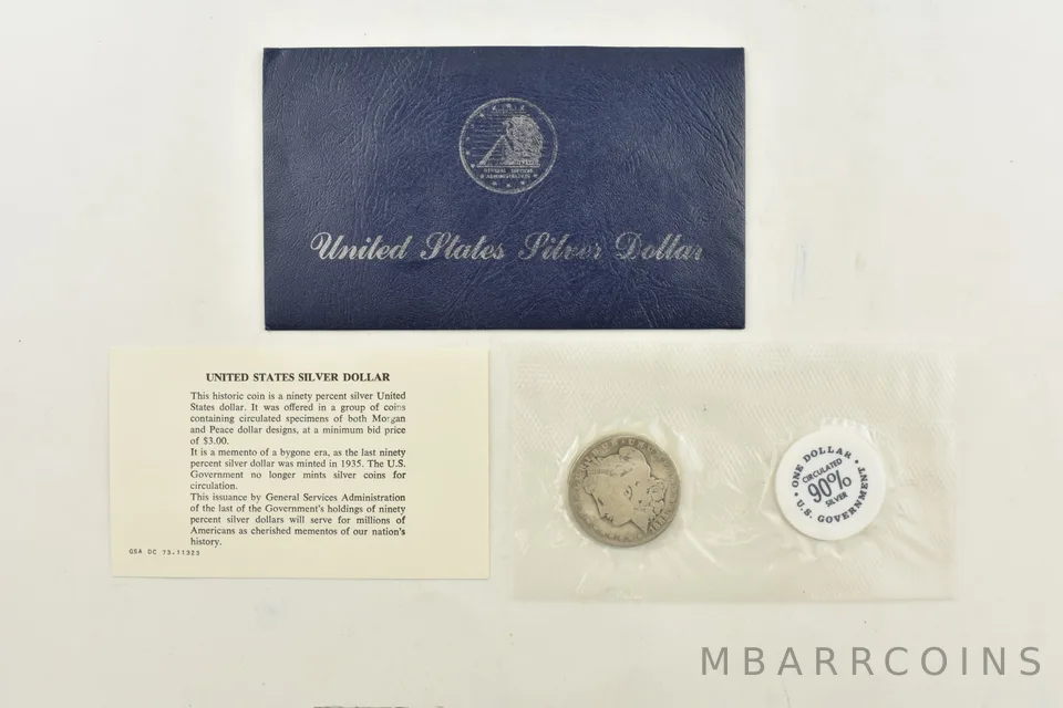 1885 Morgan Silver Dollar GSA Softpack *4965