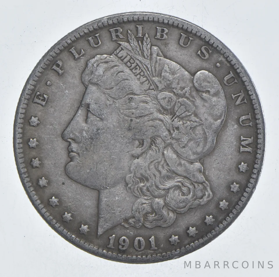 Early - 1901-O Morgan Silver Dollar - 90% US Coin *082