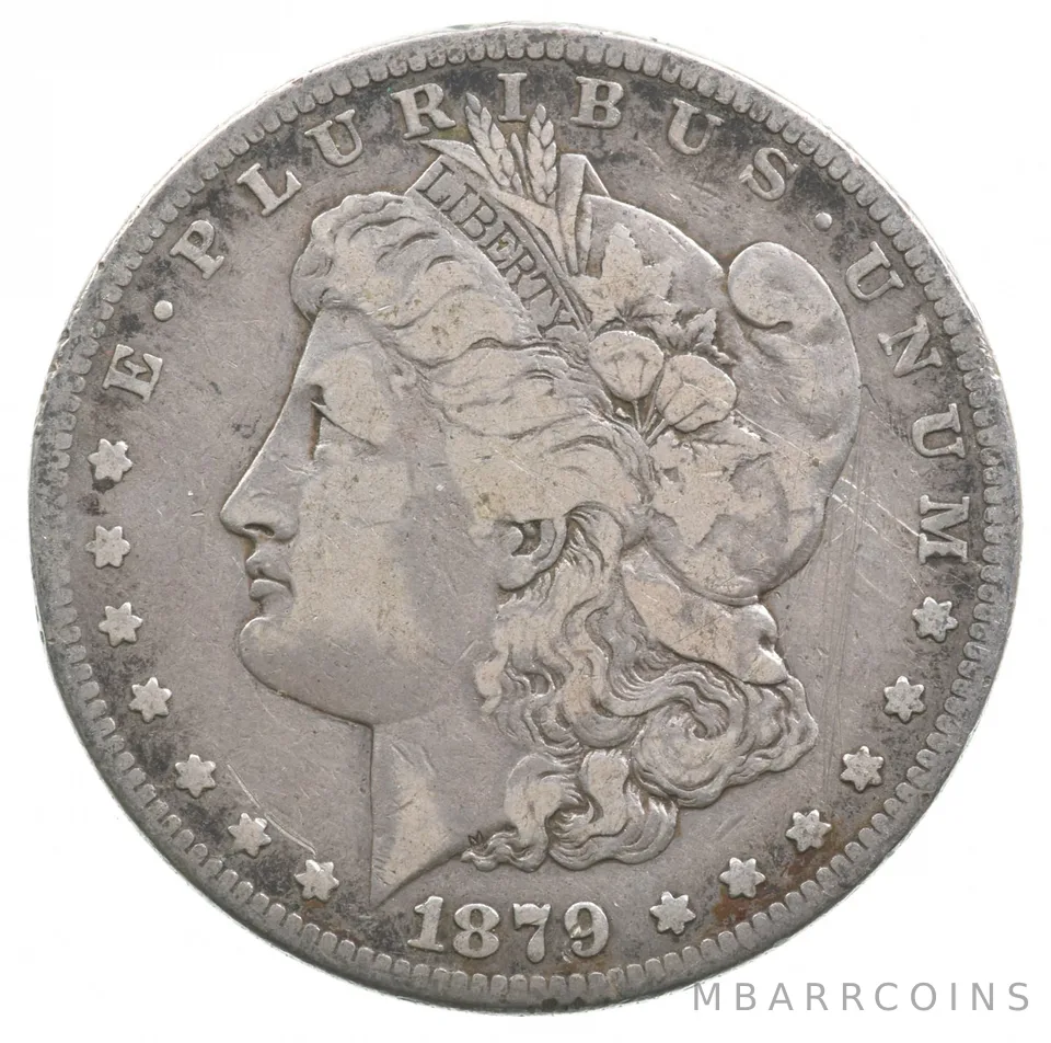 1879-S Reverse REV 78 1878 Morgan Silver Dollar a4465