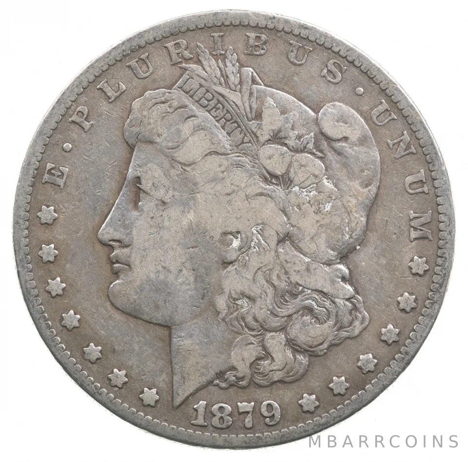 1879-S Reverse REV 78 1878 Morgan Silver Dollar a4578