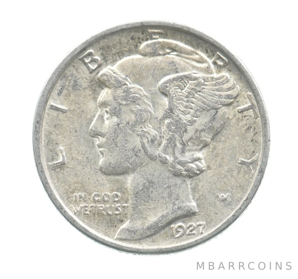 1927-D Mercury Dime *5316