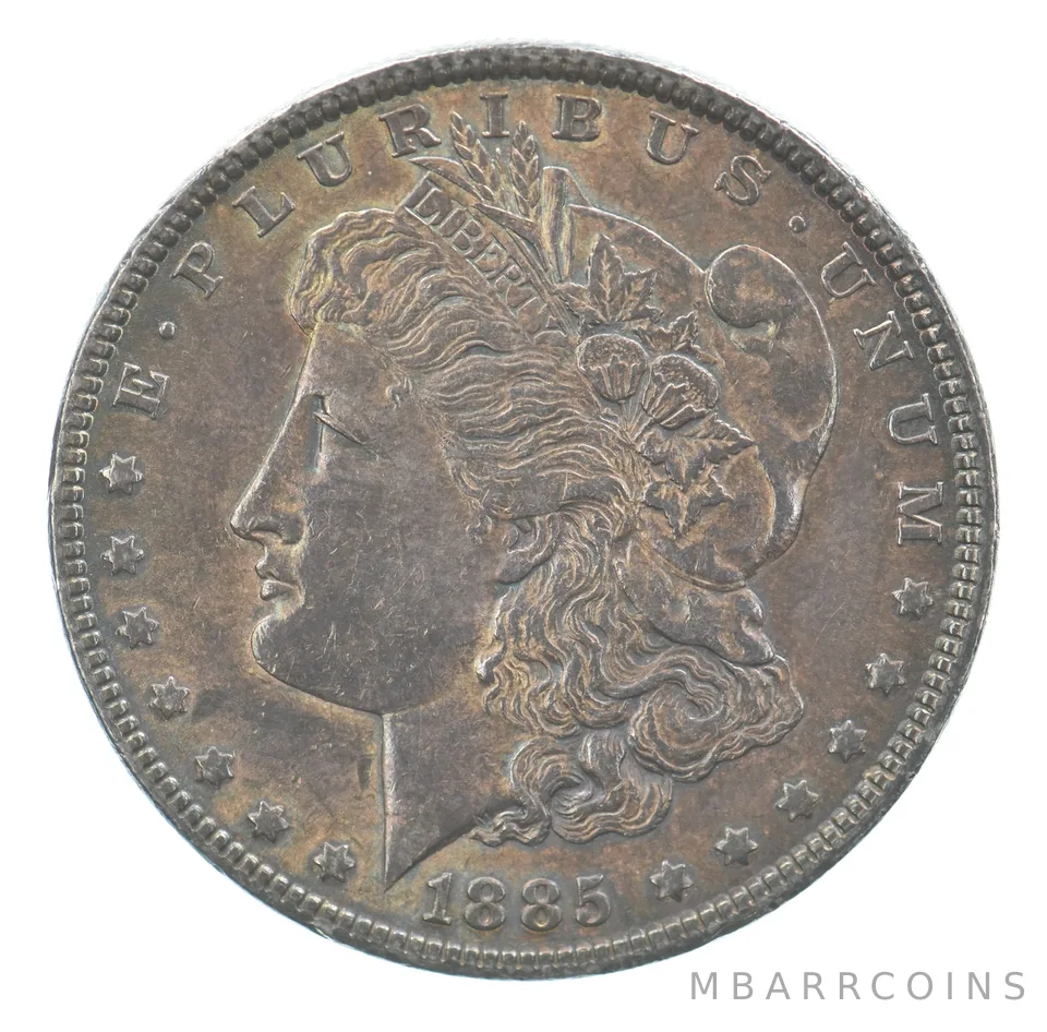 1885 Morgan Silver Dollar Beautiful Tone *7569