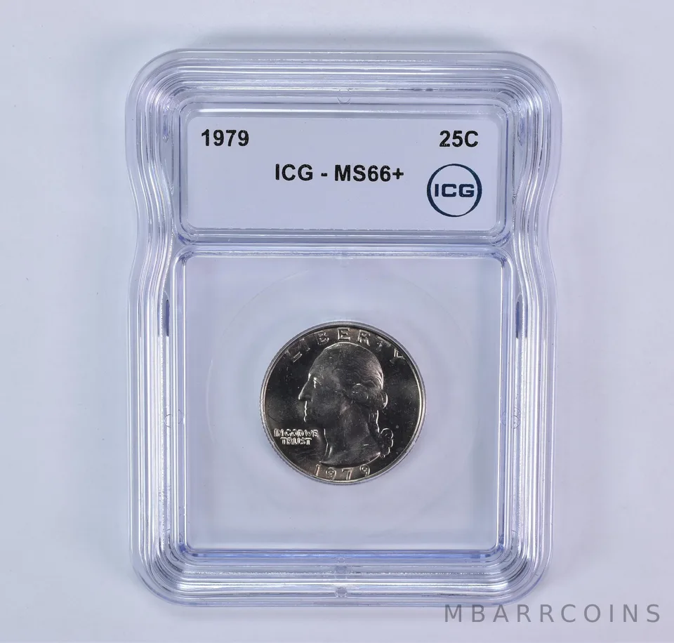 1979 Washington Quarter MS66+ ICG