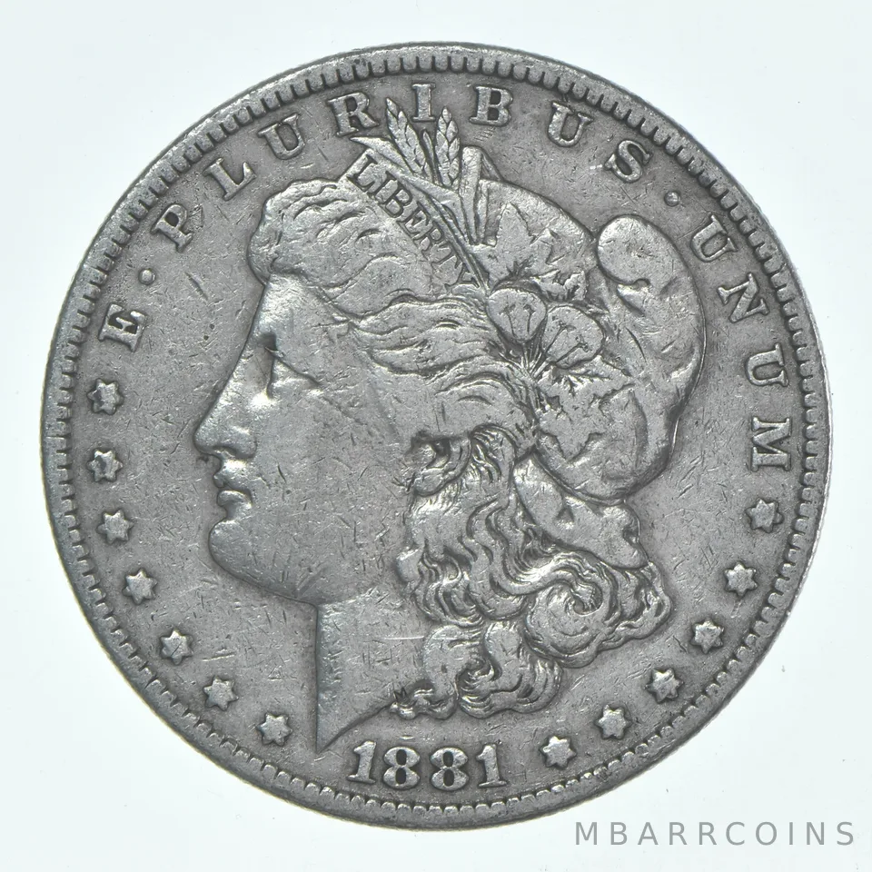 VF 1881 (P) Morgan Silver Dollar (1 coin)