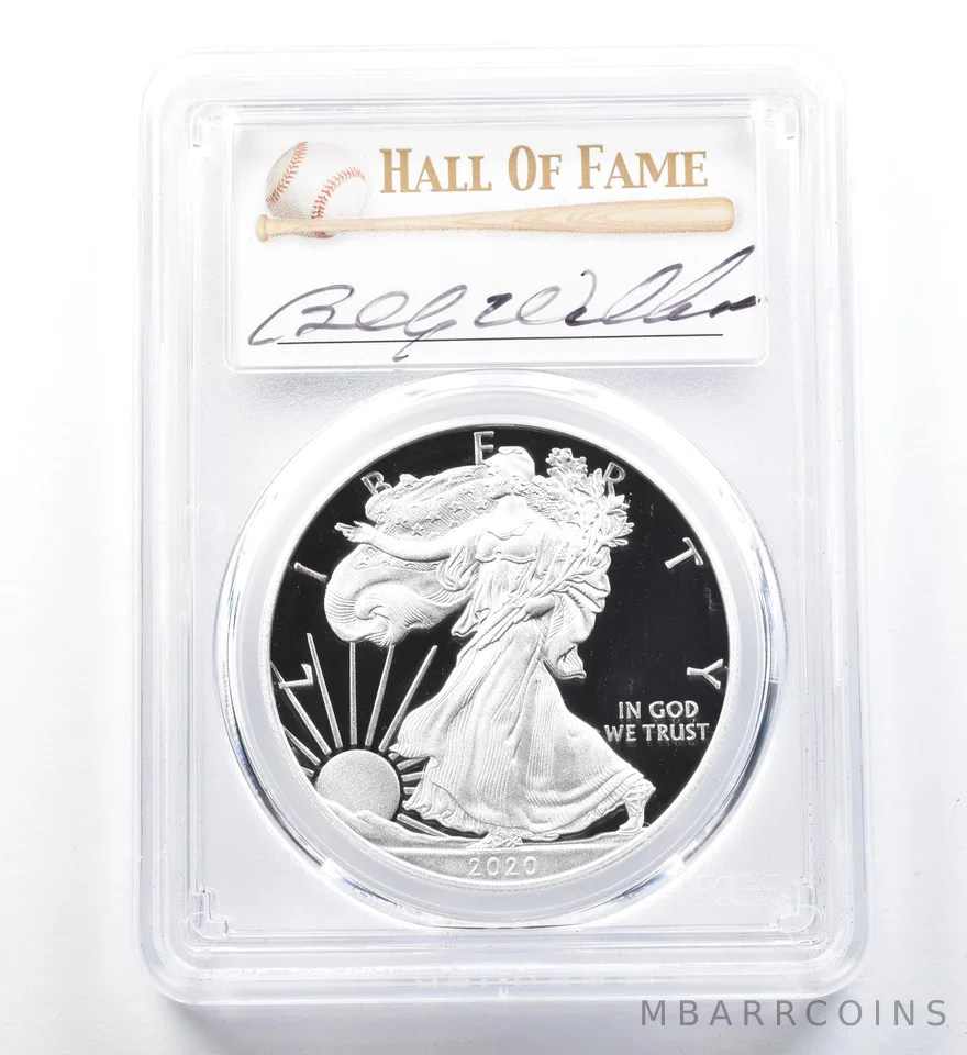 2020-W American Silver Eagle Williams Congratulations FDOI PR70 DCAM PCGS a1250