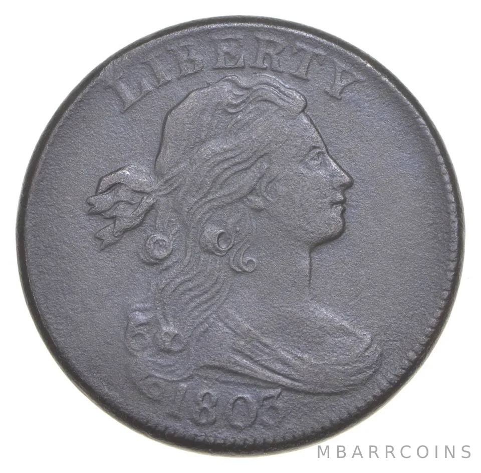 1803 Draped Bust Large Cent - S.256 Small Date - Small Fraction - REV CUD a5567