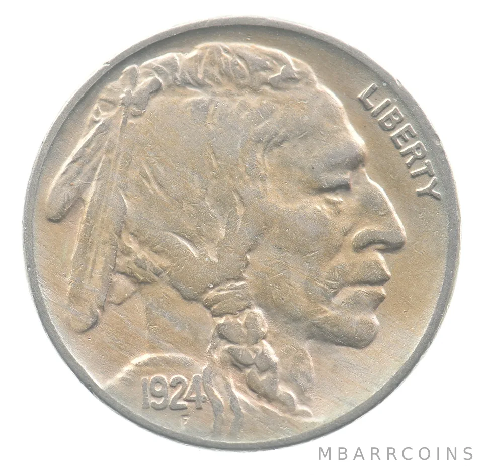 1924-S Indian Head Buffalo Nickel *9372