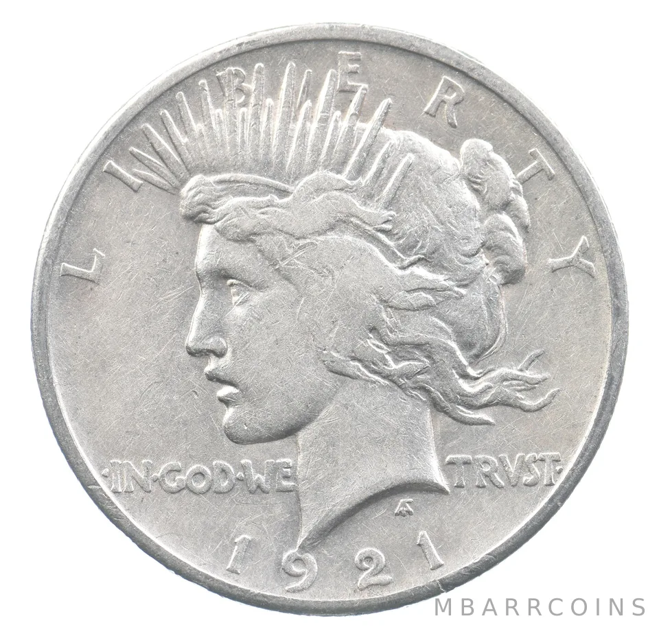 1921 Peace Silver Dollar High Relief *2282