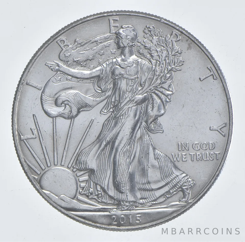 Better Date 2015 American Silver Eagle 1 Troy Oz .999 Fine Silver *459