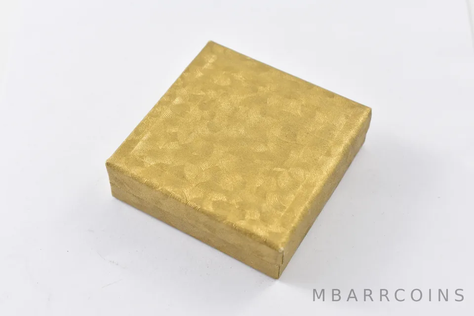 Gold Bank Holiday US $5/$2.50 Box 1920's Gold Coin Gift Presentation *5920