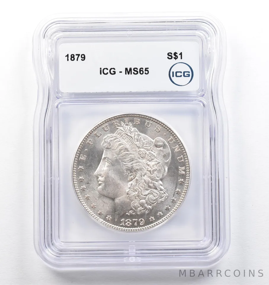 1879 Morgan Silver Dollar MS65 ICG *0740