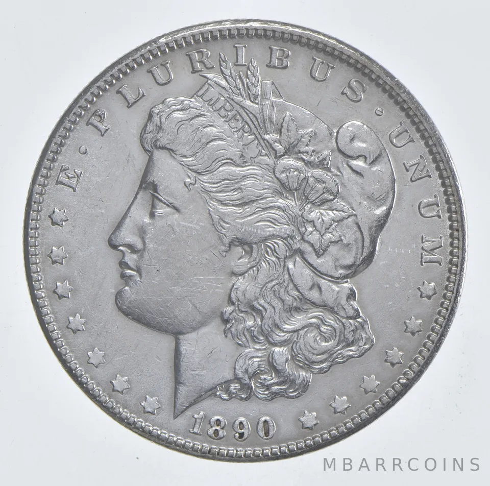 1890 Morgan Silver Dollar Estate Coin Collection *279