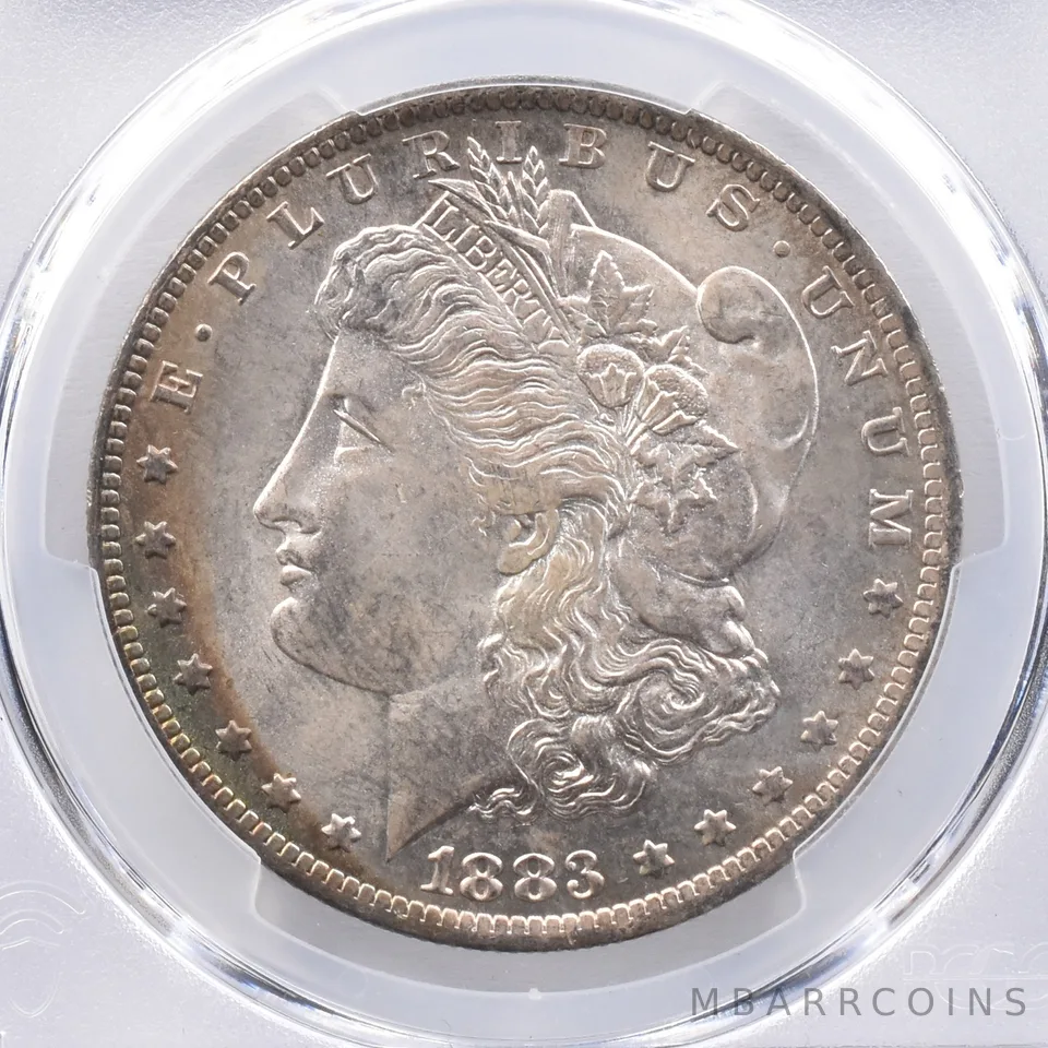 1883-O Morgan Silver Dollar MS65 PCGS Beautiful Tone *2383