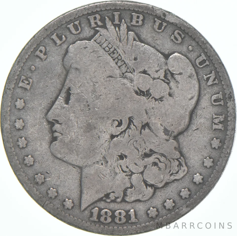 G/VG 1881 (P) Morgan Silver Dollar (1 coin)