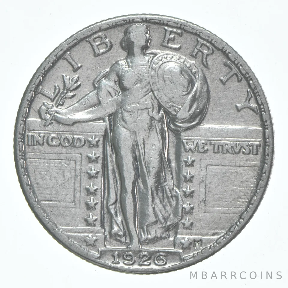 1926 Standing Liberty Quarter a6116