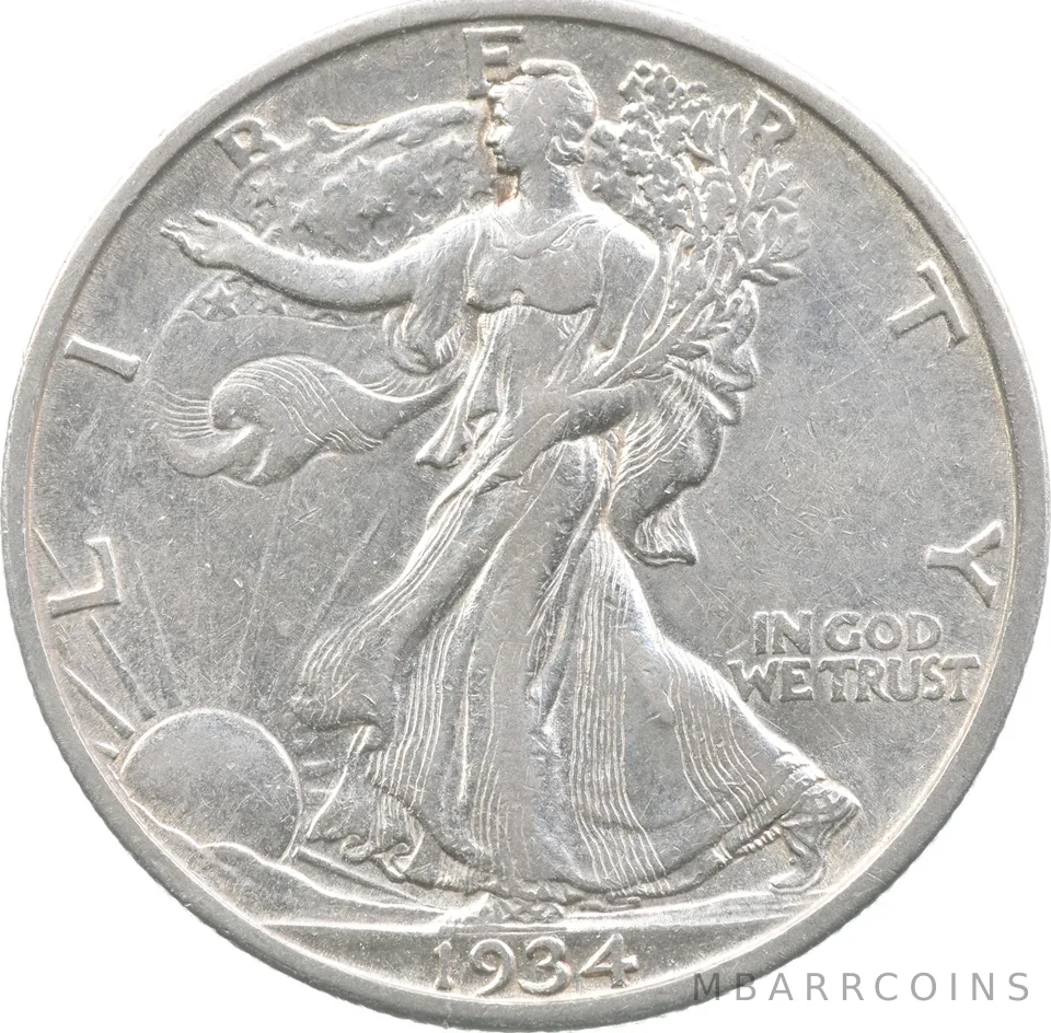 1934-S Walking Liberty Half Dollar *2042