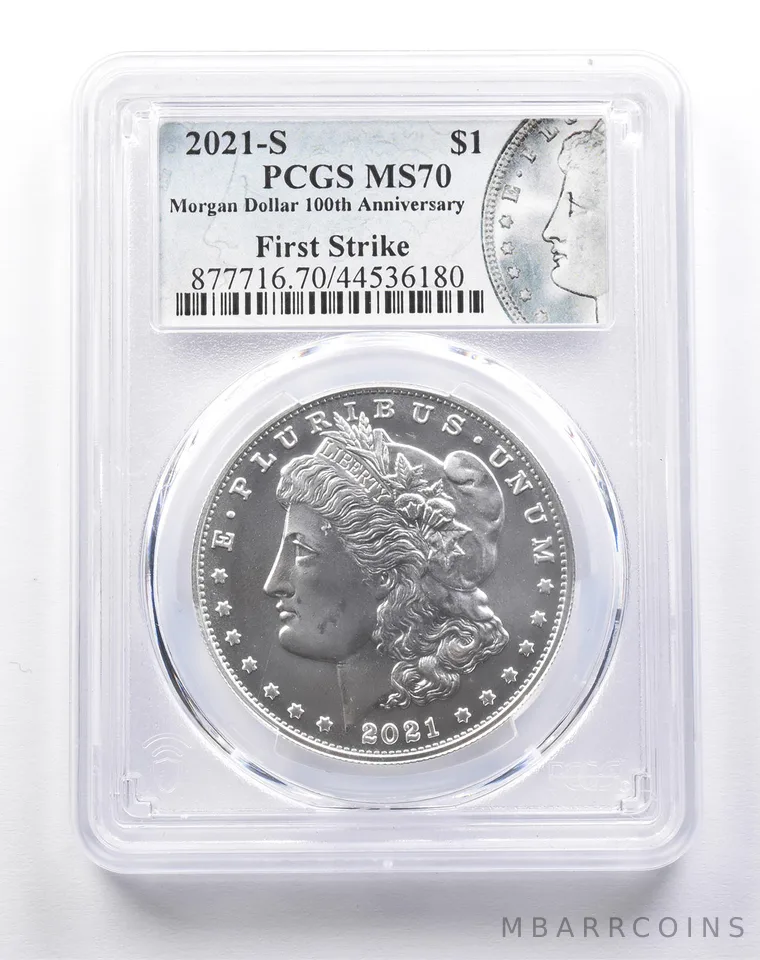 MS70 2021-S Morgan Silver Dollar First Strike PCGS *5995