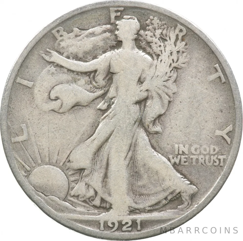1921-S Walking Liberty Half Dollar *2321