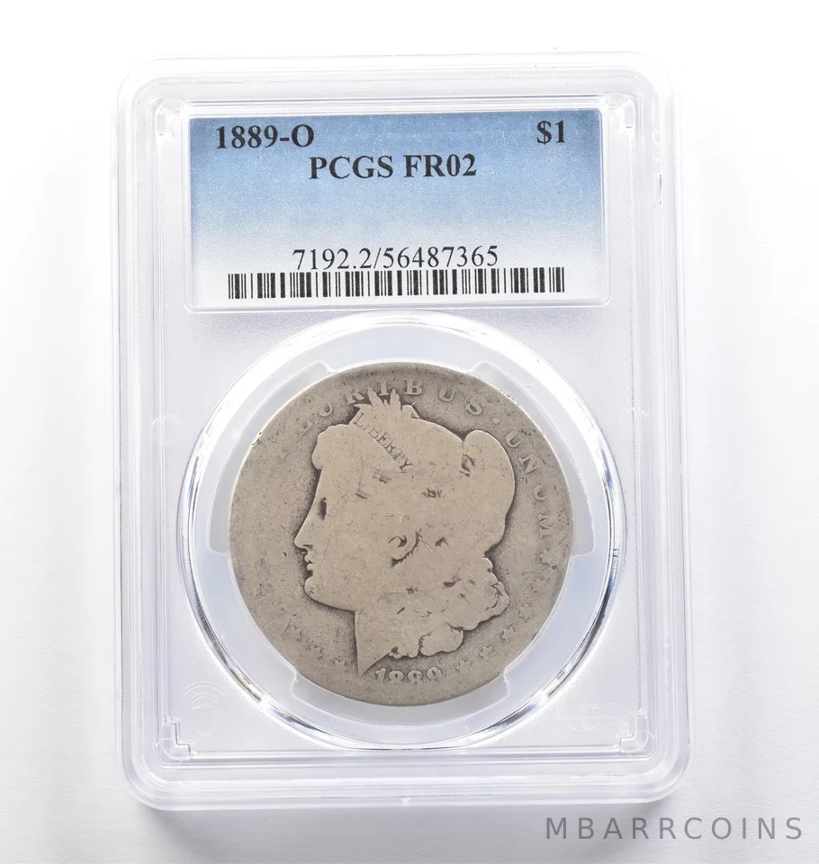 1889-O Morgan Silver Dollar FR02 PCGS Lowball