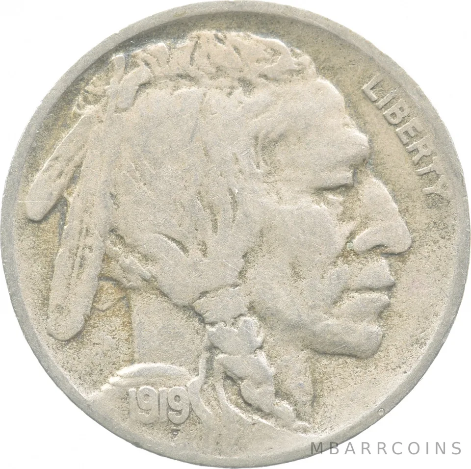 1919-D Indian Head Buffalo Nickel *2276
