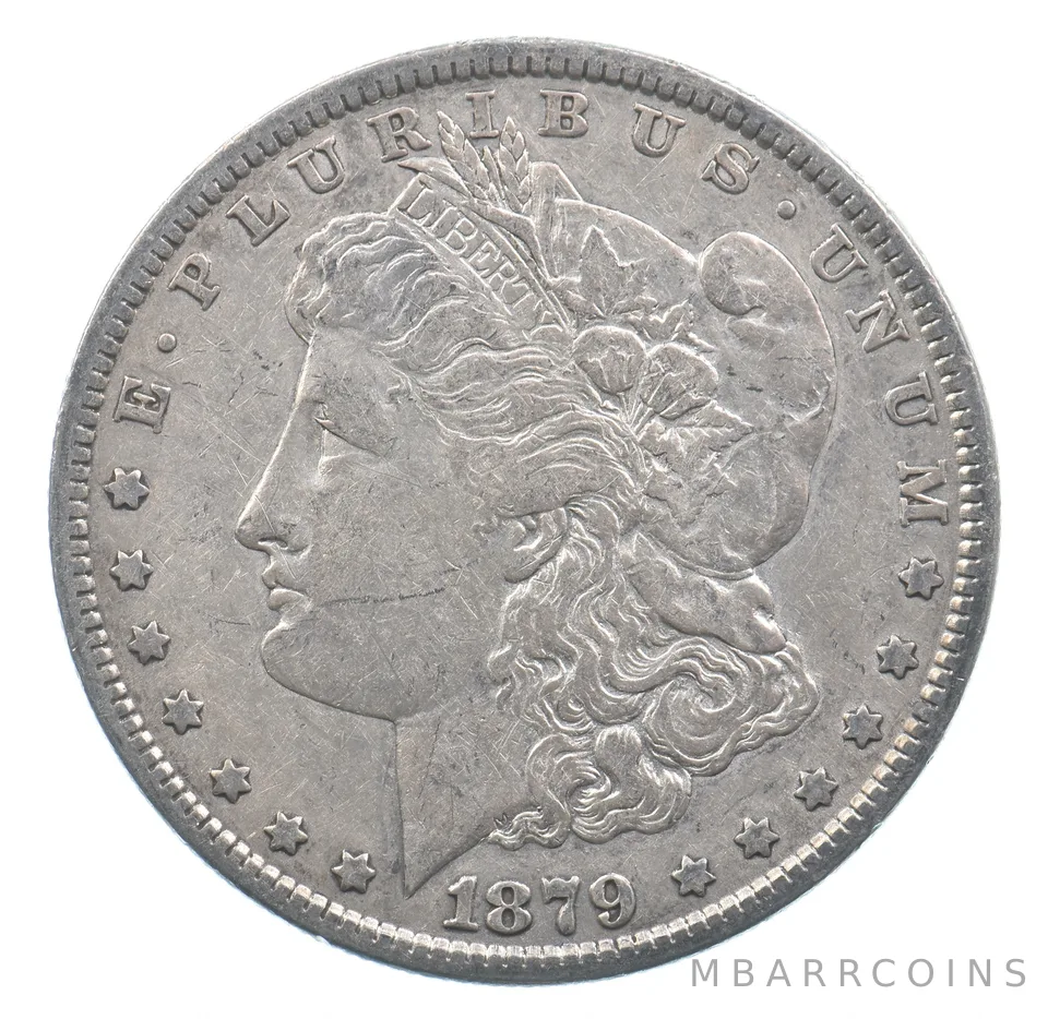 Better 1879 Morgan Silver Dollar - 90% US Coin - Nice Coin *491