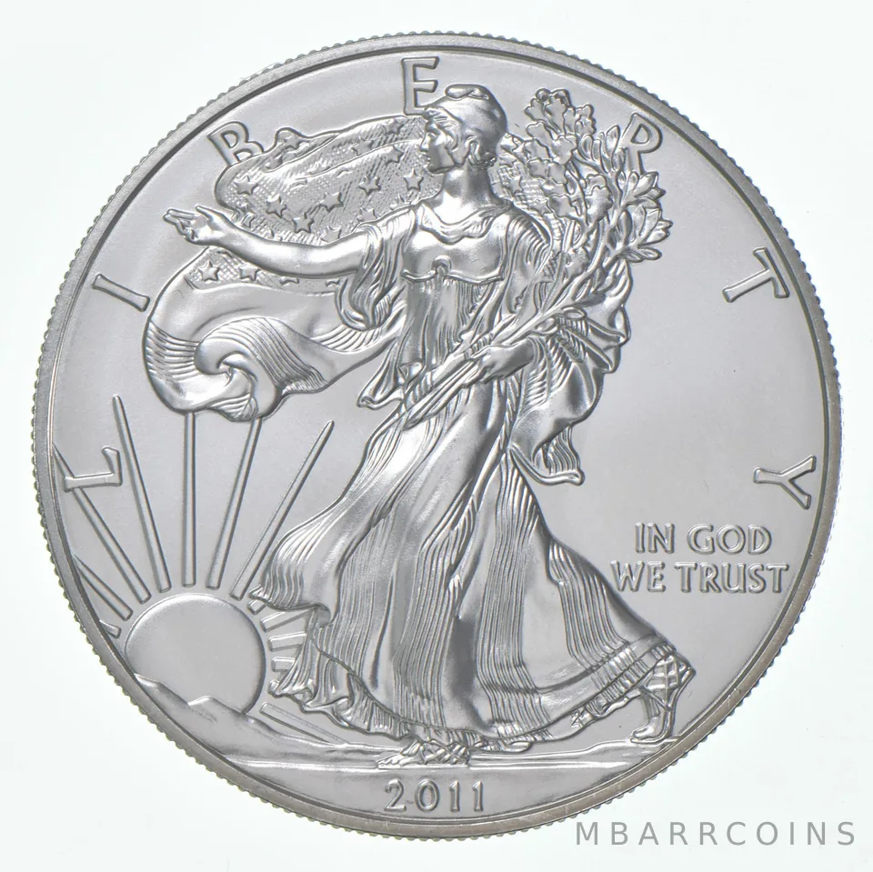 2011-S Burnished Silver Eagle Special San Francisco Mint