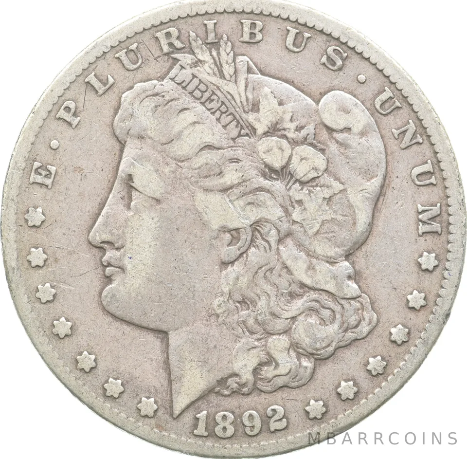 1892-CC Morgan Silver Dollar *2288