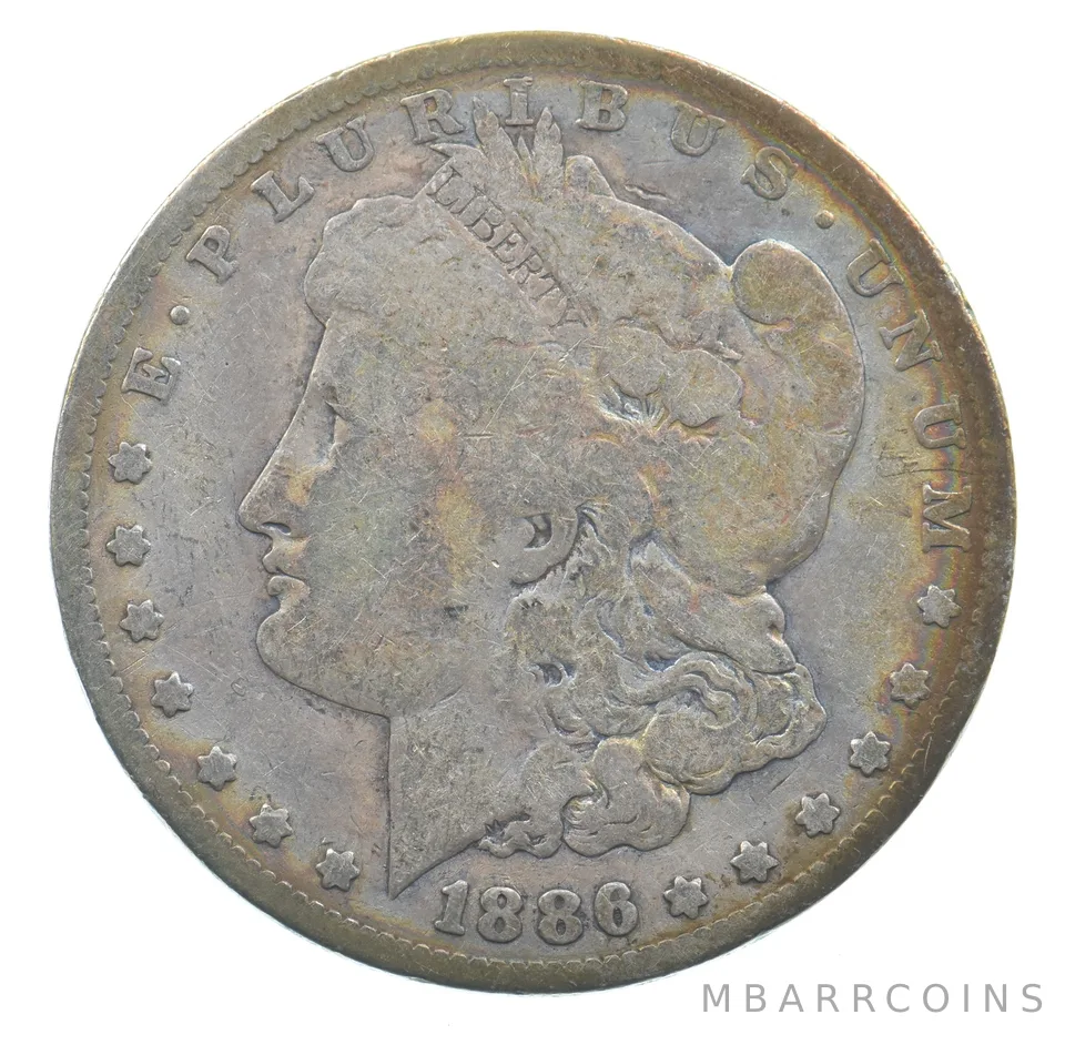 Early - 1886-O Morgan Silver Dollar - 90% US Coin *936