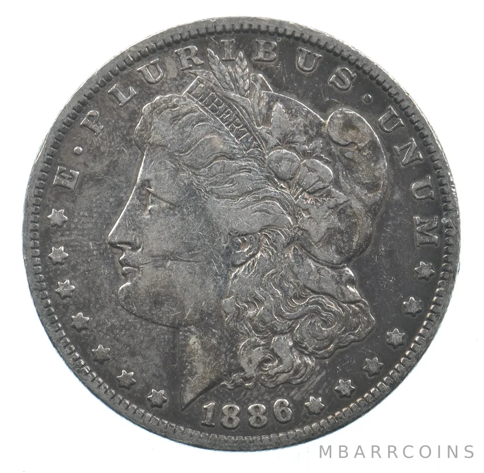 Early - 1886-O Morgan Silver Dollar - 90% US Coin *988