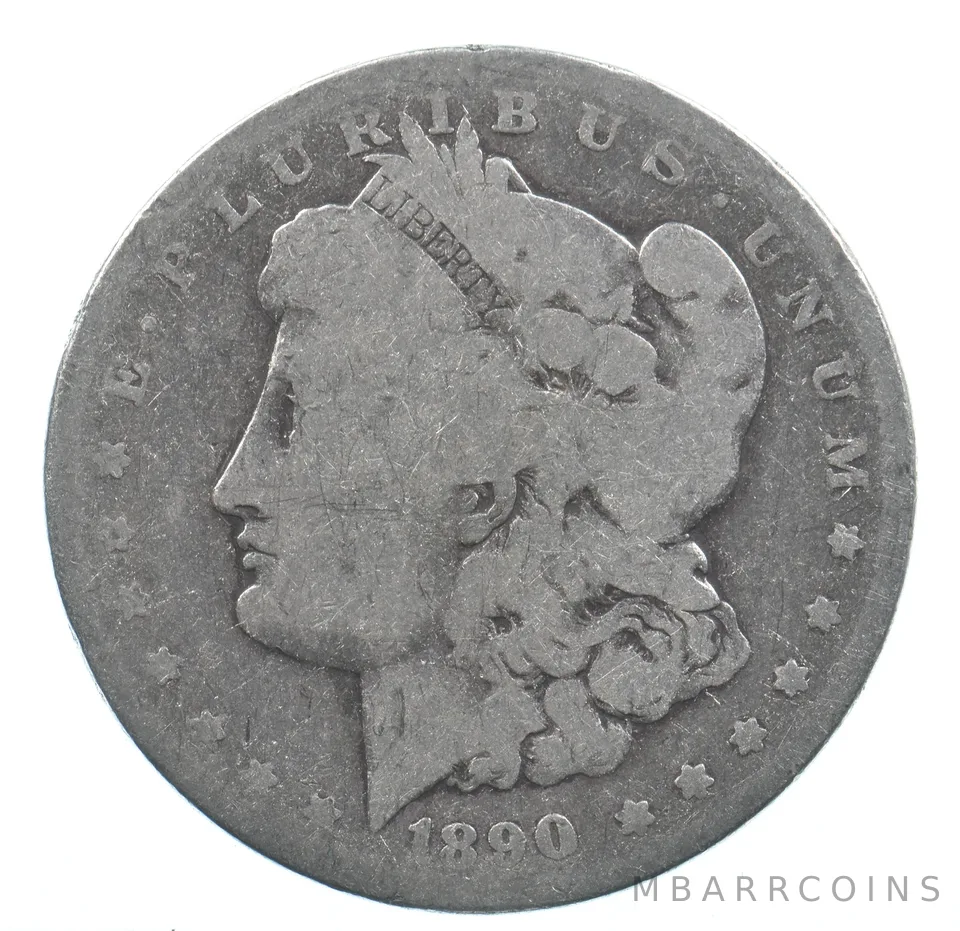 Early - 1890 Morgan Silver Dollar - 90% US Coin *706