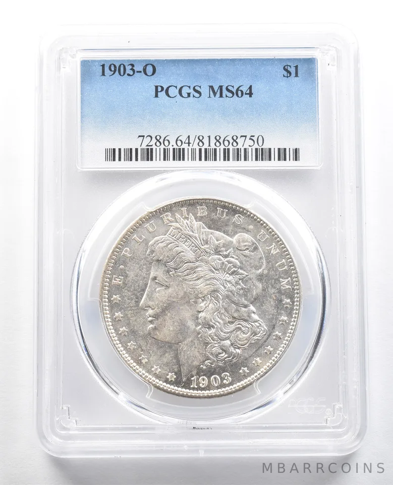 1903-O Morgan Silver Dollar MS64 PCGS a4716
