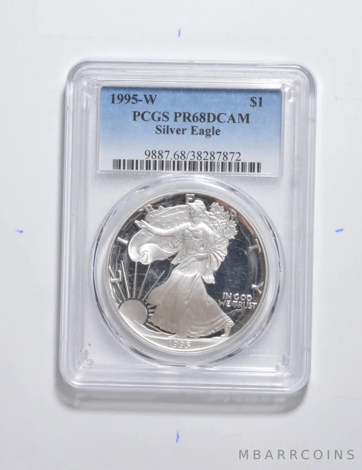 PR68 DCAM 1995-W American Silver Eagle PCGS *3380