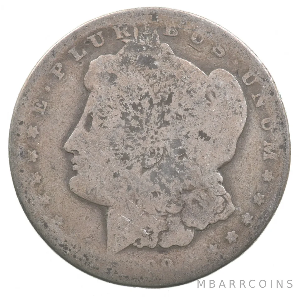 1900-O Morgan Silver Dollar Lowball Low Ball Pocket Piece a4406