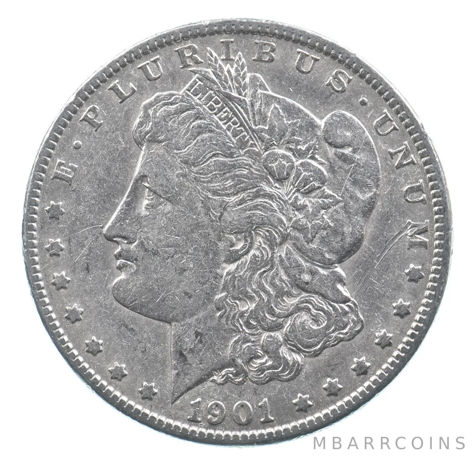 Better 1901-O Morgan Silver Dollar - 90% US Coin - Nice Coin *401