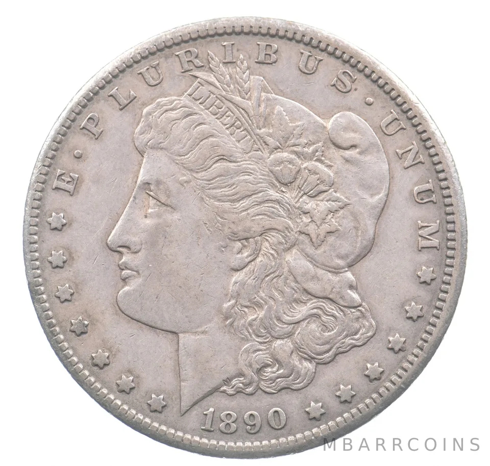 1890-CC Morgan Silver Dollar *8666
