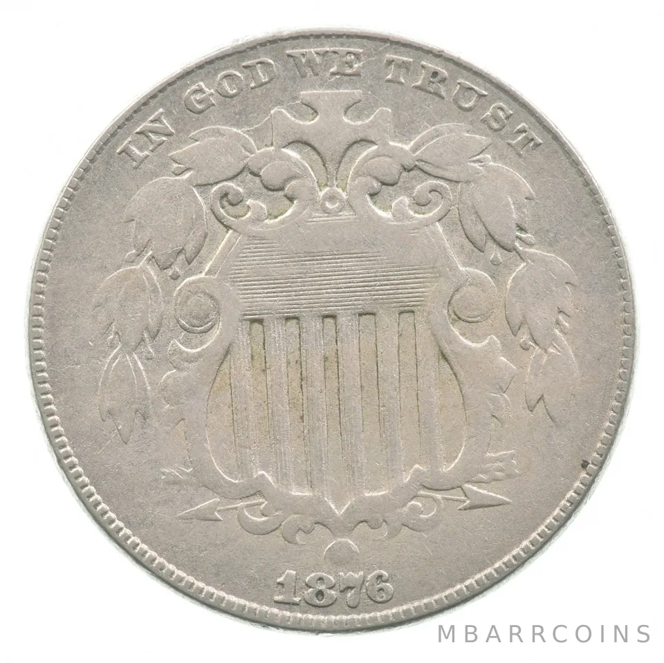 1876 Shield Nickel *6007