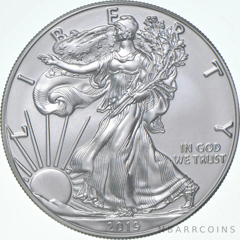 2019-W Burnished Silver Eagle