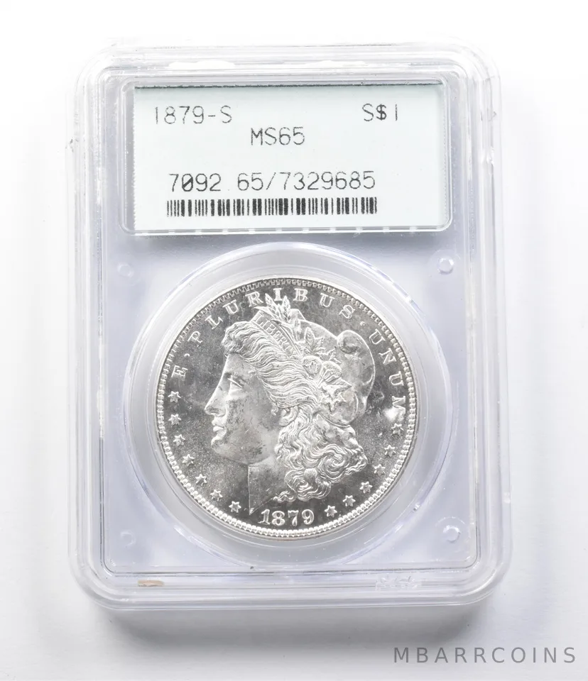 MS65 1879-S Morgan Silver Dollar PCGS OGH Upgrade? a5654