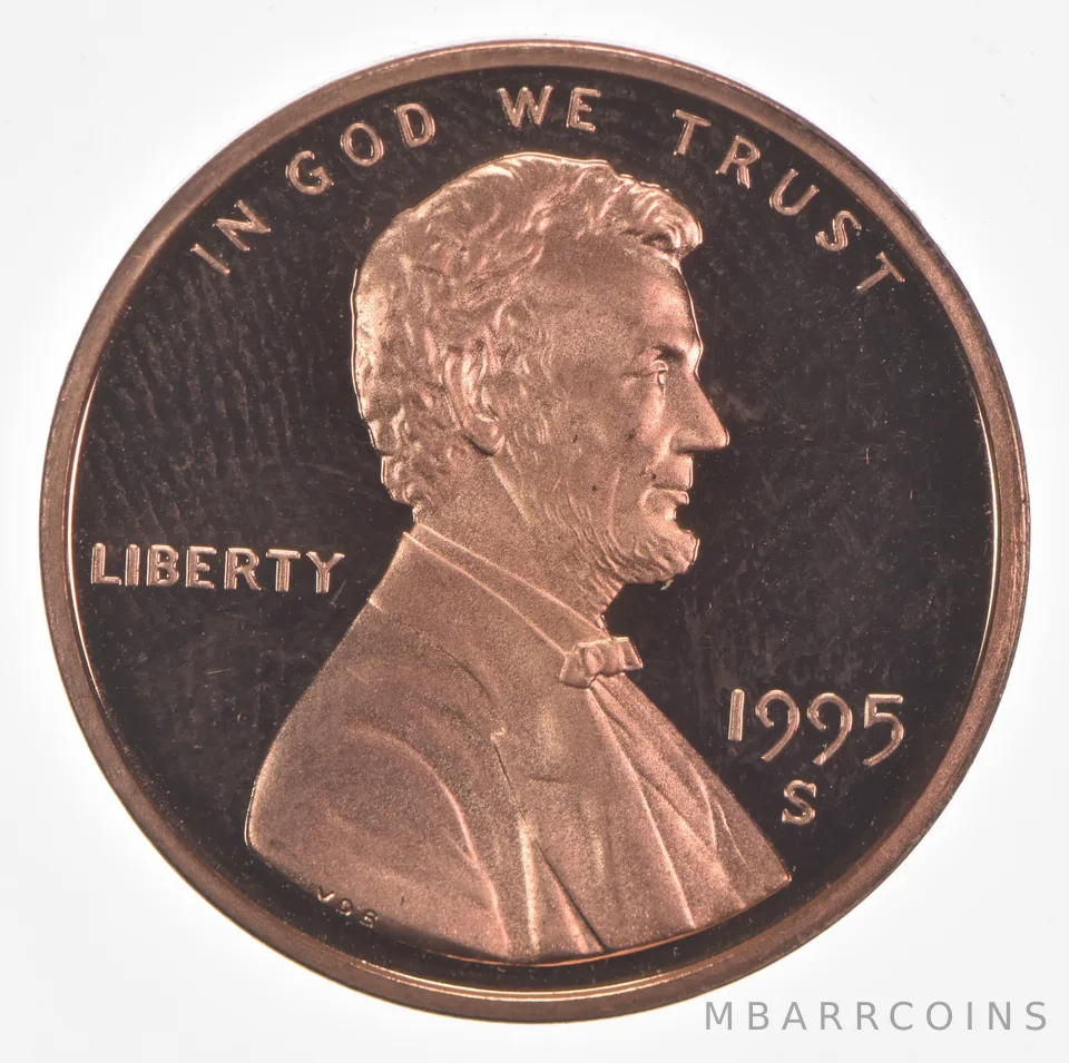 1995-S Lincoln Memorial Cent Proof