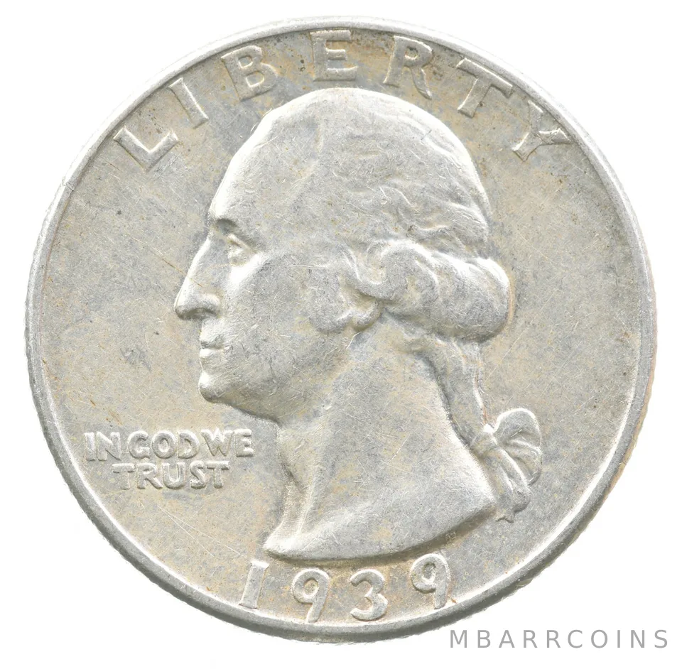 1939 Washington Quarter a3187